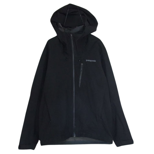 patagonia パタゴニア 20SS 84986 20年製 CALCITE JACKET GORE-TEX カルサイトジャケット ゴアテックス 止水ジップ マウンテンパーカー ブラック系 S【中古】