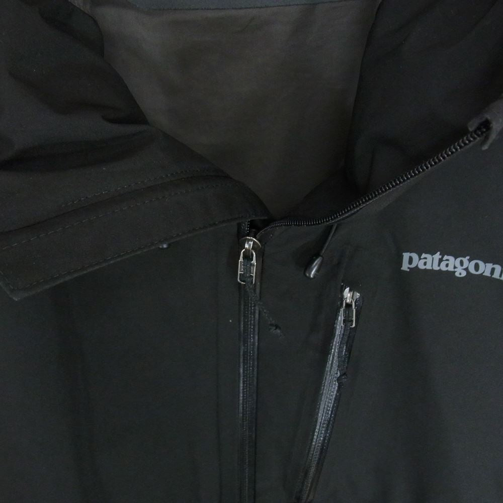 patagonia パタゴニア 20SS 84986 20年製 CALCITE JACKET GORE-TEX カルサイトジャケット ゴアテックス 止水ジップ マウンテンパーカー ブラック系 S【中古】