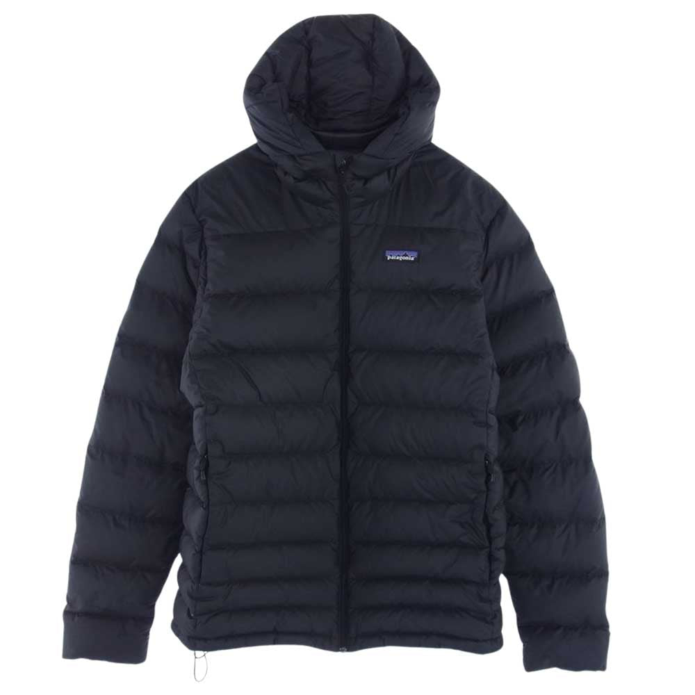 patagonia パタゴニア 17AW 84902 17年製 Hi-Loft Down Hood ハイロフト ダウン フーディ ジャケット ブラック系 S【中古】