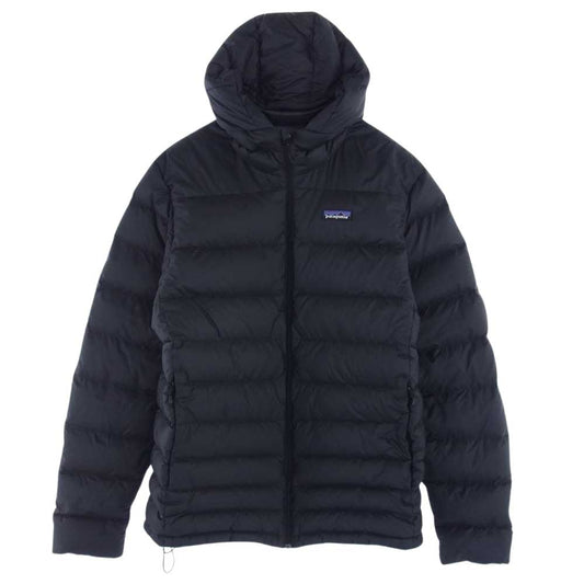 patagonia パタゴニア 17AW 84902 17年製 Hi-Loft Down Hood ハイロフト ダウン フーディ ジャケット ブラック系 S【中古】