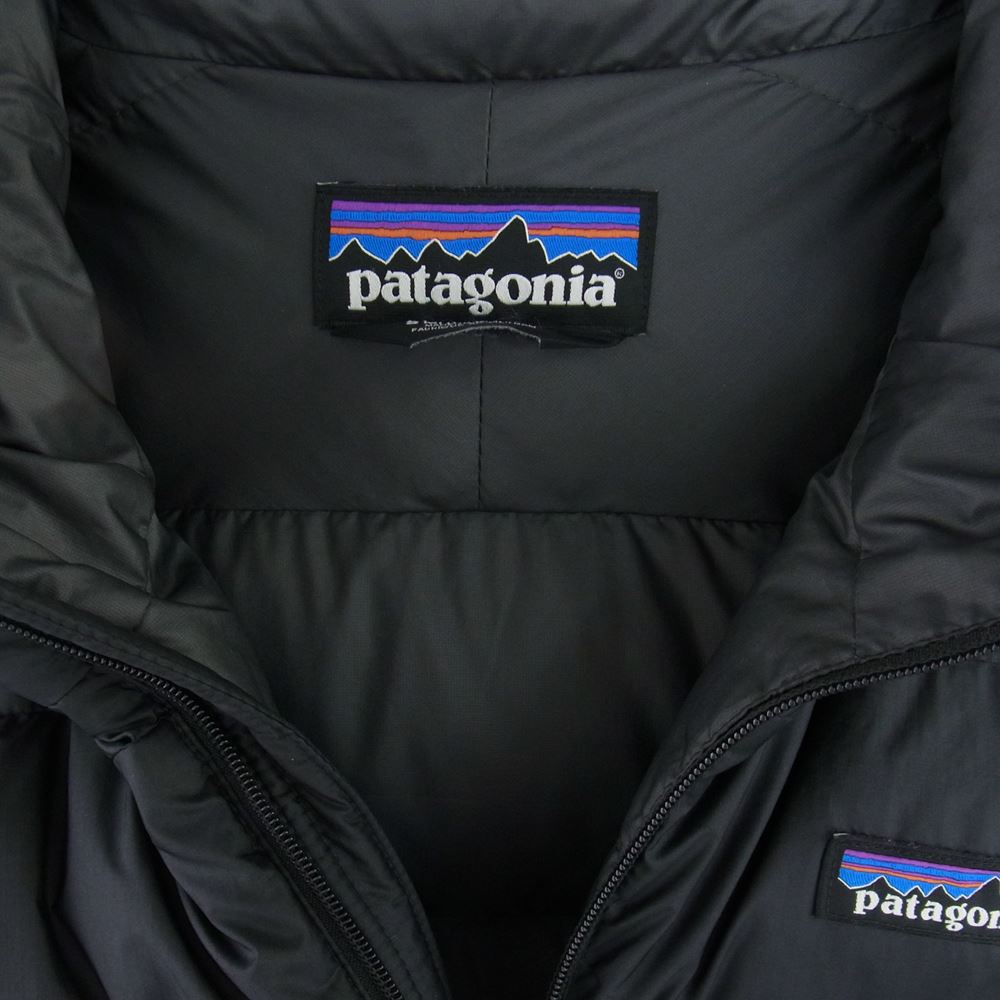 patagonia パタゴニア 17AW 84902 17年製 Hi-Loft Down Hood ハイロフト ダウン フーディ ジャケット ブラック系 S【中古】