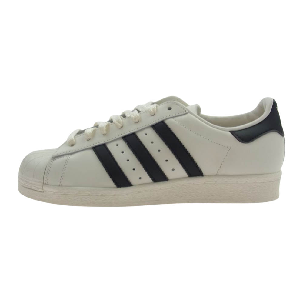 adidas アディダス H06258 Superstar 82 Cloud White/Core Black/Off White スーパースター スニーカー ホワイト系 27cm【新古品】【未使用】【中古】
