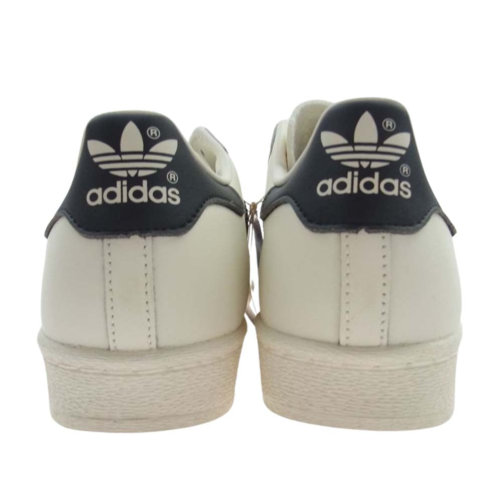 adidas アディダス H06258 Superstar 82 Cloud White/Core Black/Off White スーパースター スニーカー ホワイト系 27cm【新古品】【未使用】【中古】