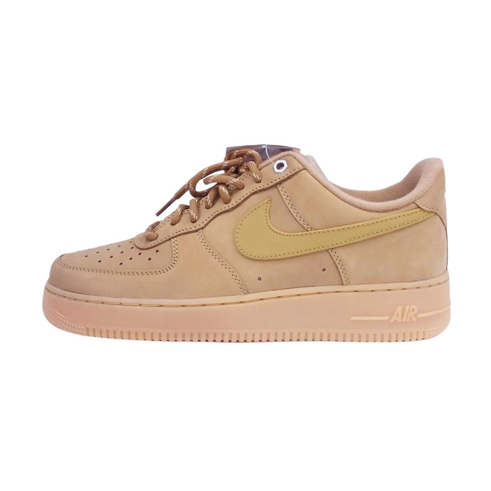 NIKE ナイキ CJ9179-200 Air Force 1 Low Flax/Wheat AF1 エアフォースワン ロー スニーカー ライトブラウン系 27.5cm【新古品】【未使用】【中古】