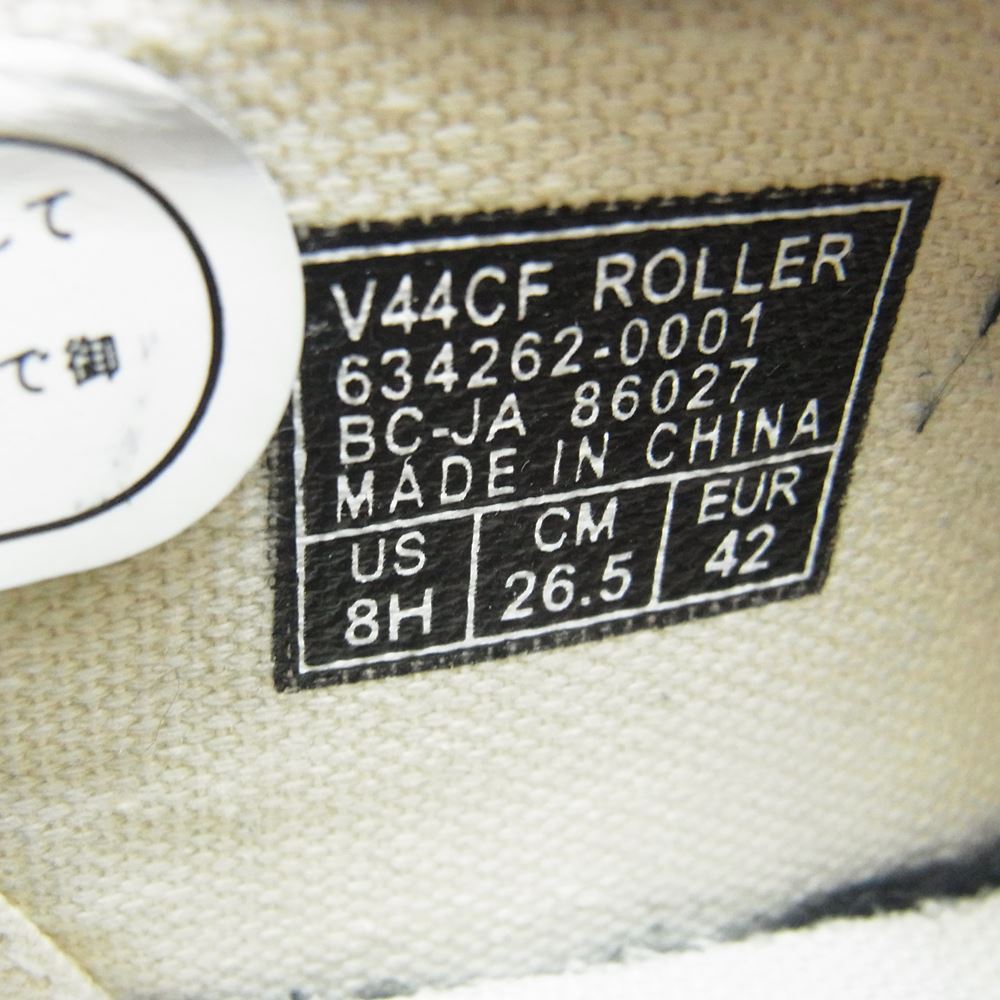 新品ブラック 26.5cm ROLLER magazine VANS 長瀬智也 VANS ROLLER MAGAZINE TOMs 26.5cm