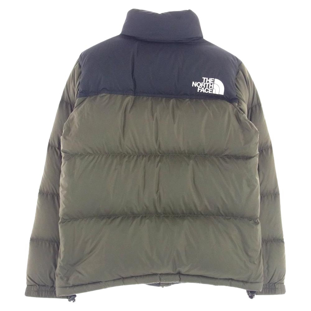 THE NORTH FACE ノースフェイス ND91841 Nuptse Jacket ヌプシ ジャケット ダウンジャケット カーキ系 S【中古】