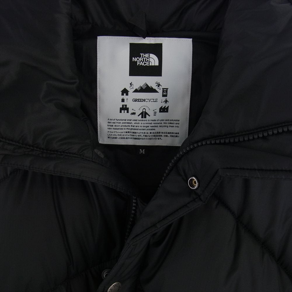THE NORTH FACE ノースフェイス NY82031 Larkspur Jacket ラークスパー ジャケット 中綿 ブラック系 M【美品】【中古】