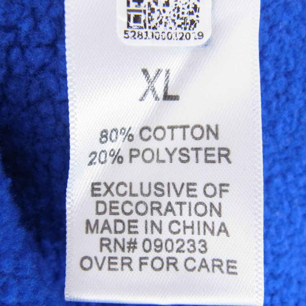 FEAR OF GOD フィアオブゴッド essentials エッセンシャルズ  TMC HOODIE パーカー ブルー系 XL【中古】