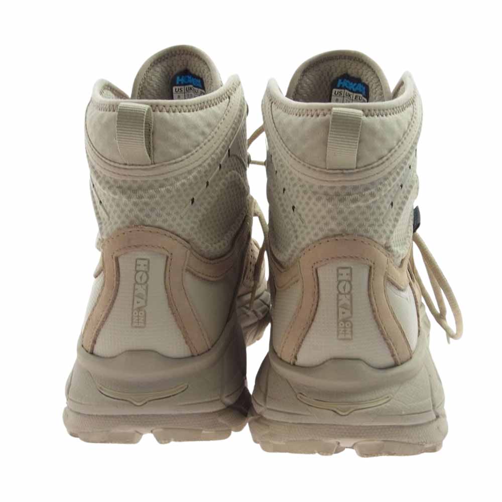 HOKA ONE ONE ホカ オネオネ TOR ULTRA HI WP トゥ ウルトラ ハイ ウォーター プルーフ スニーカー ベージュ系 26cm【中古】