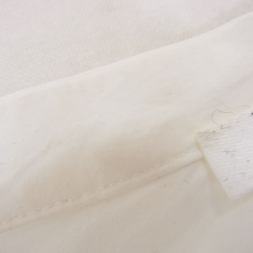 ENFOLD エンフォルド 300EA230-2480 Washed Open cuff タイプライター バンドカラー ノーカラー 長袖 シャツ ホワイト系 38【中古】