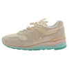 NEW BALANCE ニューバランス M997RSA  USA製 Costal Pack Beige Teal スエード ローカット スニーカー ピンク系 28cm【中古】