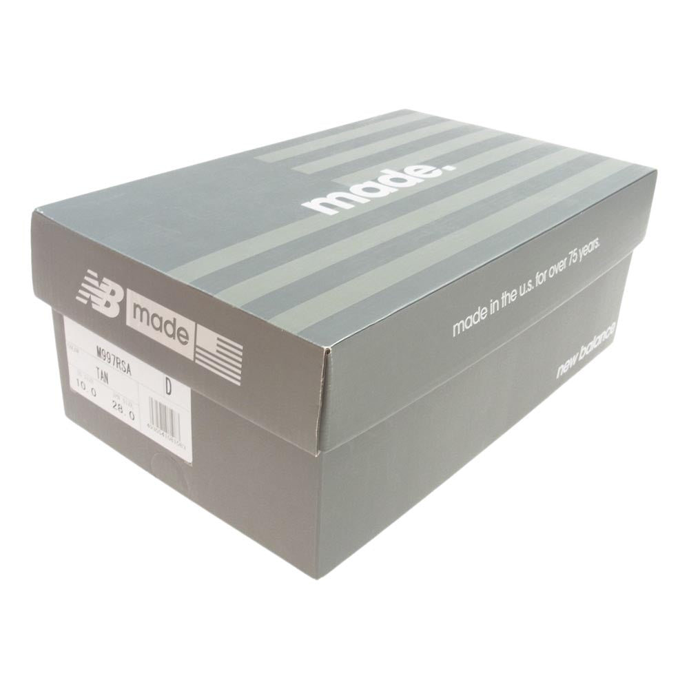 NEW BALANCE ニューバランス M997RSA  USA製 Costal Pack Beige Teal スエード ローカット スニーカー ピンク系 28cm【中古】