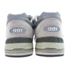 NEW BALANCE ニューバランス M991GL 英国製 スニーカー ランニングシューズ グレー系 US9D【中古】