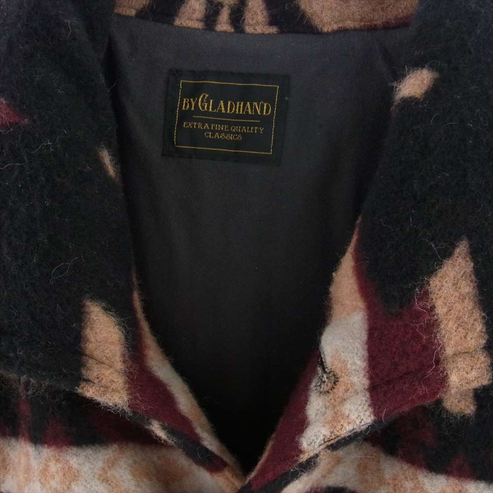 BY GLADHAND バイグラッドハンド 21AW BYGH-21-AW-05 Spirits Heart Jacket スプリット ハート ジャケット ブラック系 XL【中古】