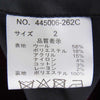 NO ID. ノーアイディ 445006-262 メルトン ライダース コート ジャケット ワインレッド系 2【中古】