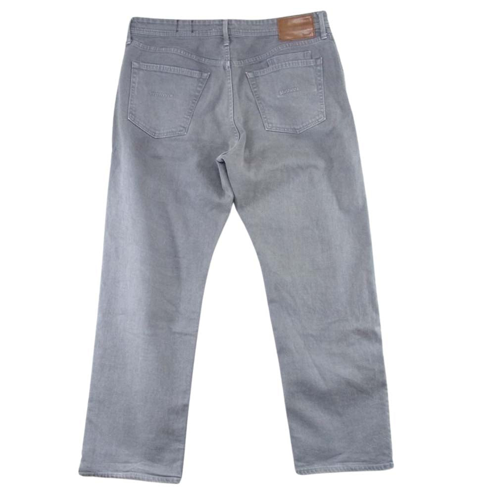 YANUK ヤヌーク WIND AND SEA ウィンダンシー 57311502 クラシック ストレート BEN デニムパンツ ジーンズ グレー系 34【中古】