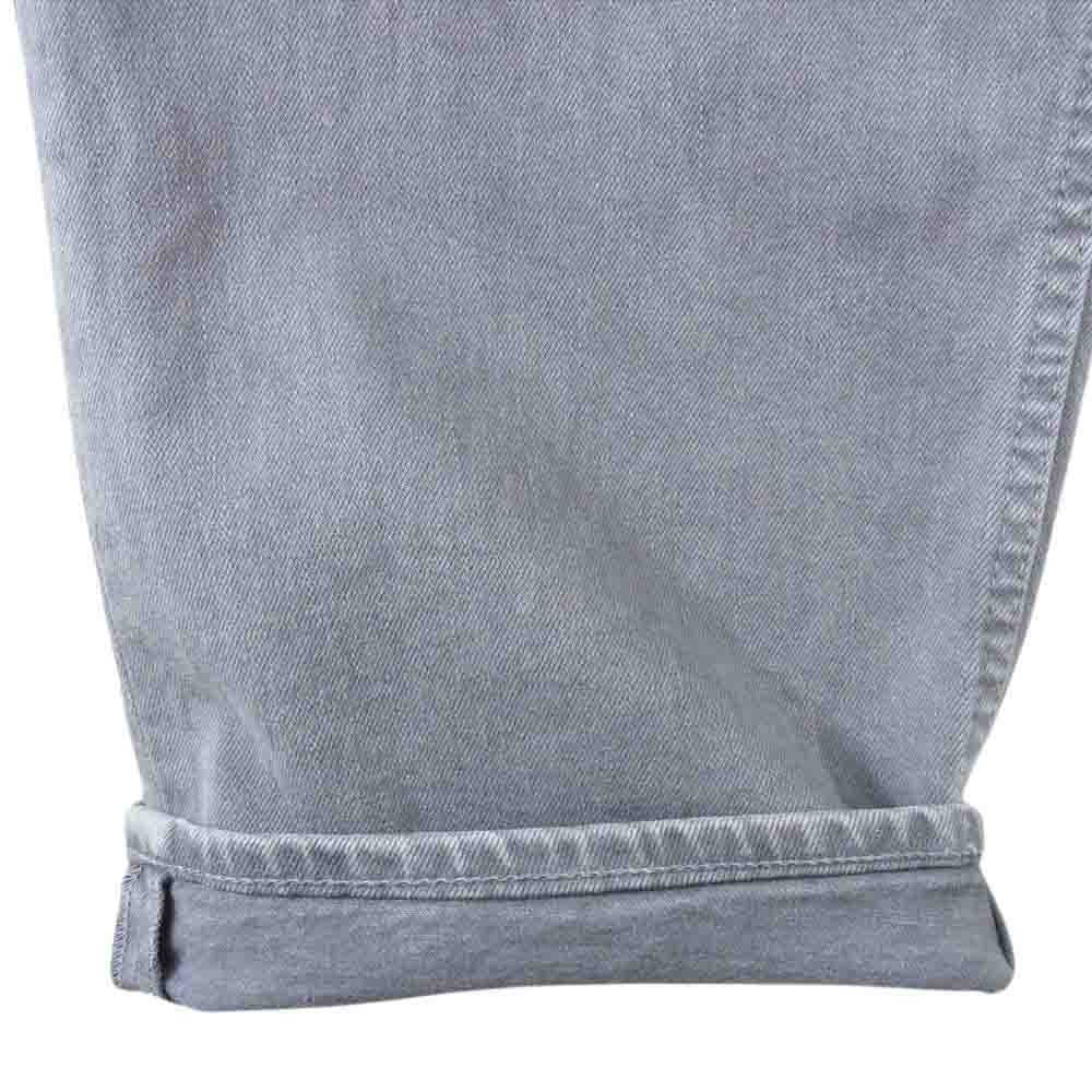 YANUK ヤヌーク WIND AND SEA ウィンダンシー 57311502 クラシック ストレート BEN デニムパンツ ジーンズ グレー系 34【中古】