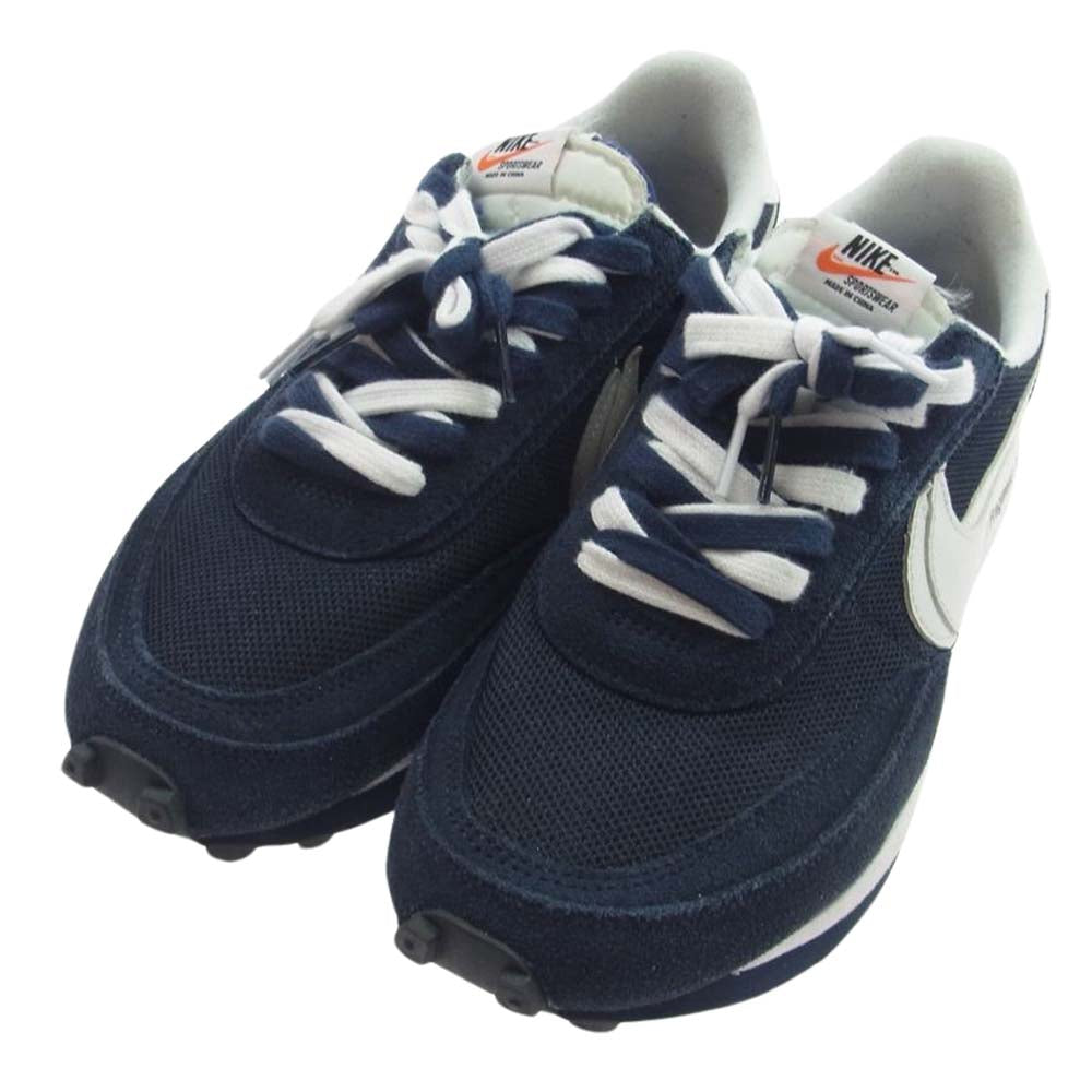 NIKE ナイキ DH2684-400 Fragment sacai LD Waffle Blackended Blue フラグメント サカイ ワッフル ローカット スニーカー ダークネイビー系 27.5cm【中古】