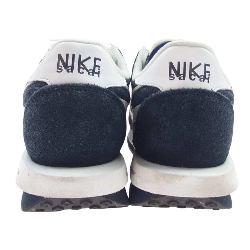 NIKE ナイキ DH2684-400 Fragment sacai LD Waffle Blackended Blue フラグメント サカイ ワッフル ローカット スニーカー ダークネイビー系 27.5cm【中古】