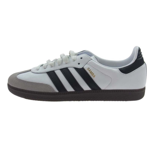 adidas アディダス B75806 SAMBA OG FOOTWEAR WHITE CORE BLACK サンバ フットウェア ホワイト コアブラック テラス スニーカー ホワイト系 27cm【新古品】【未使用】【中古】