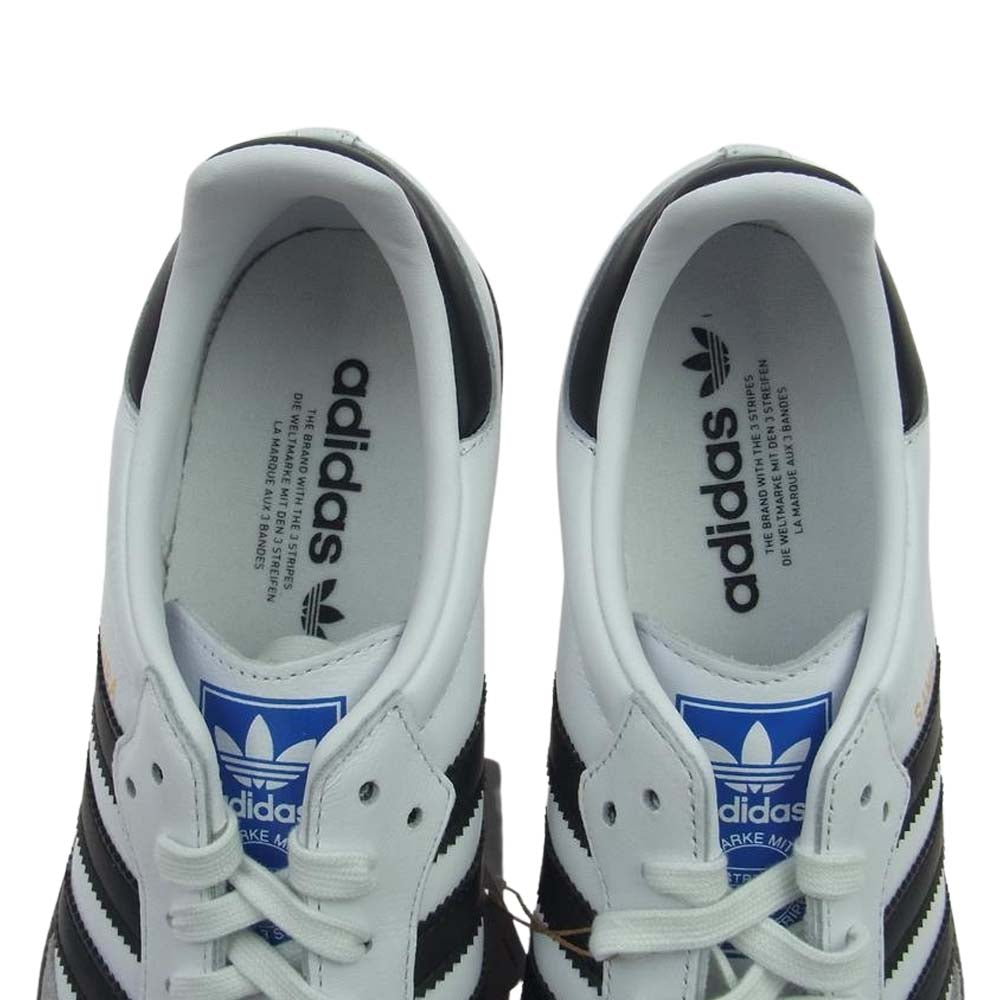 adidas アディダス B75806 SAMBA OG FOOTWEAR WHITE CORE BLACK サンバ フットウェア ホワイト コアブラック テラス スニーカー ホワイト系 27cm【新古品】【未使用】【中古】