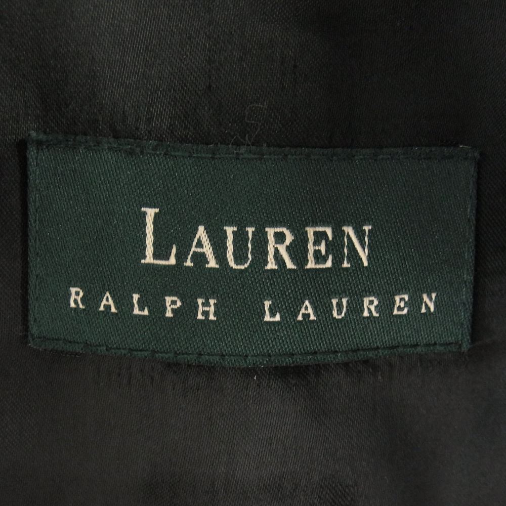 RALPH LAUREN ラルフローレン ライナー付き ステンカラー コート ベージュ系 36R【中古】