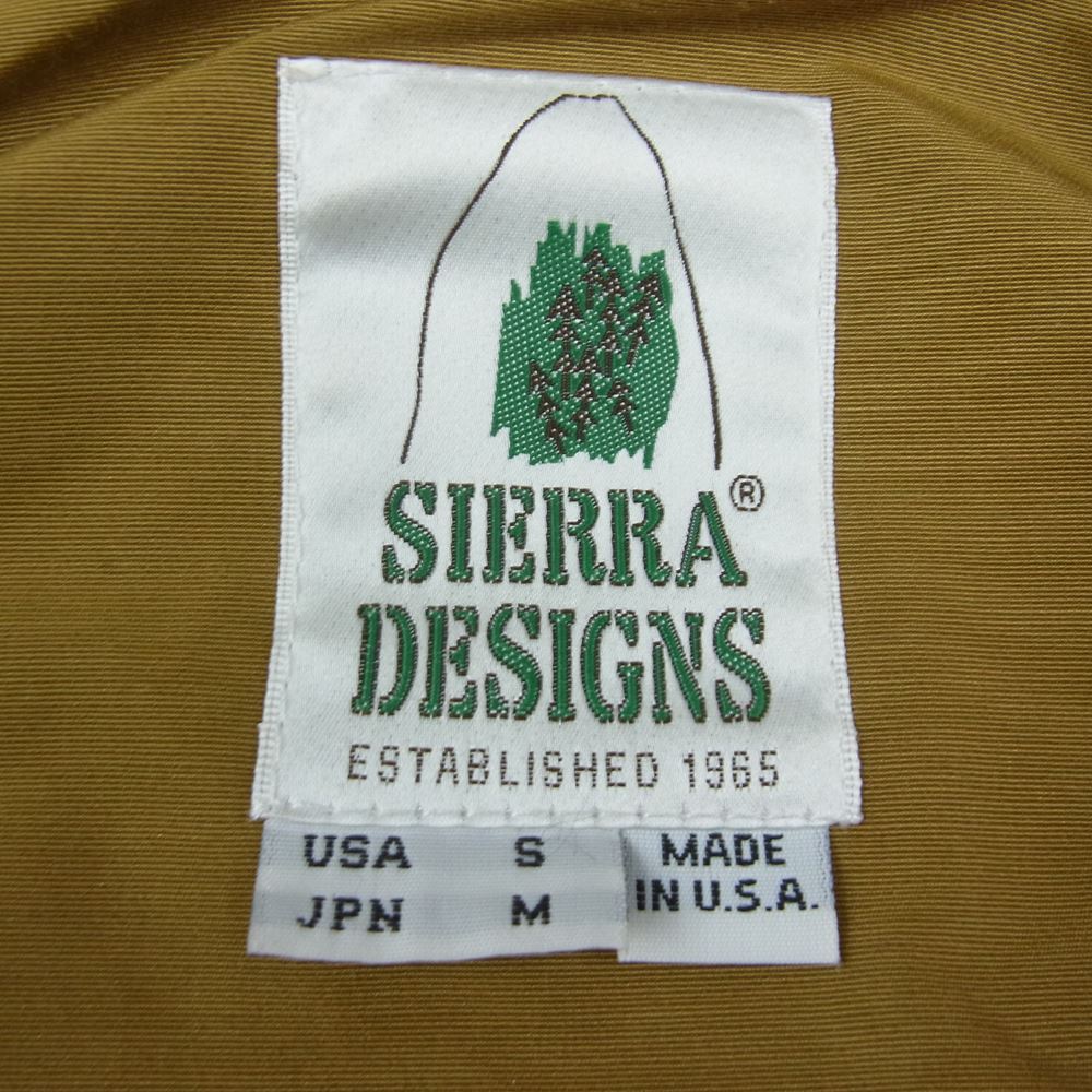 SIERRA DESIGNS シエラデザイン SD7910 USA製 60/40クロス マウンテン パーカー ジャケット ブルー系 M【中古】
