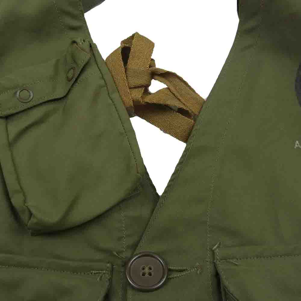 アメリカ空軍 後期型 TYPE C‐1 VEST EMERGENCY SUSTENANCE ミリタリー ベスト カーキ系【中古】