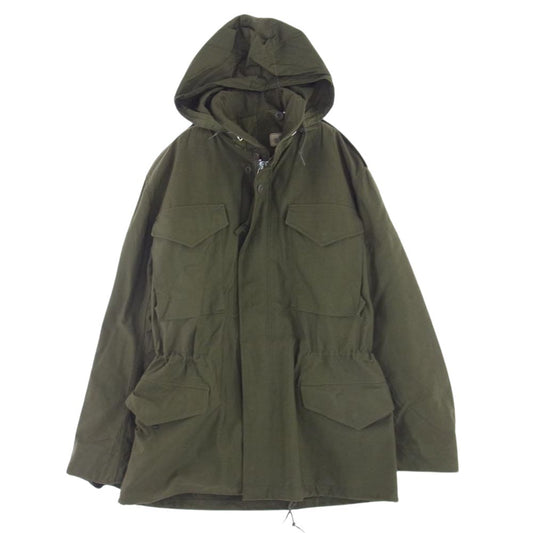 米軍 ヴィンテージ 60s 2nd M-65 ジャングルファティーグジャケット カーキ系 S【中古】