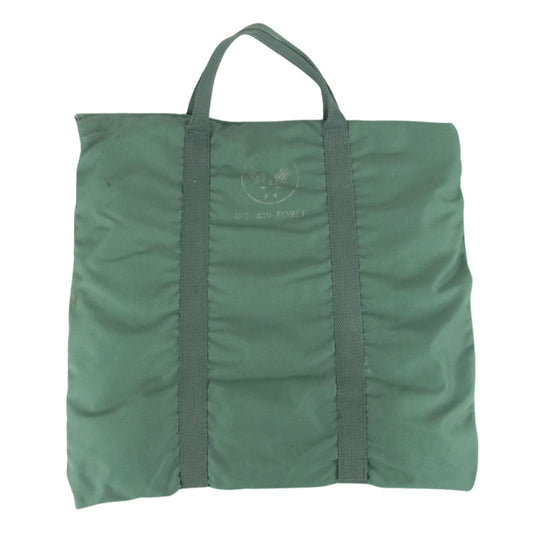 アメリカ空軍 ヴィンテージ 50s U.S.A.F. MILITARY HELMET BAG 1st MODEL ヘルメット バッグ カーキ系【中古】