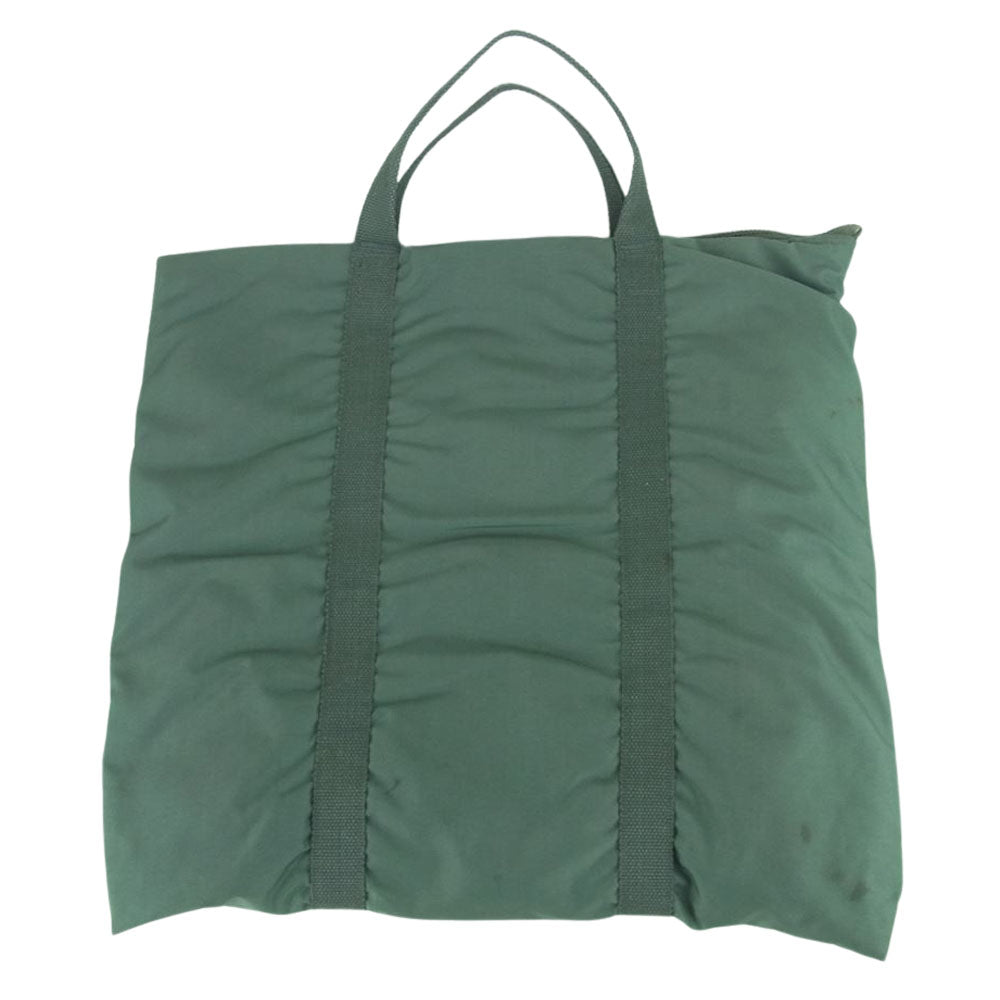アメリカ空軍 ヴィンテージ 50s U.S.A.F. MILITARY HELMET BAG 1st MODEL ヘルメット バッグ カーキ系【中古】