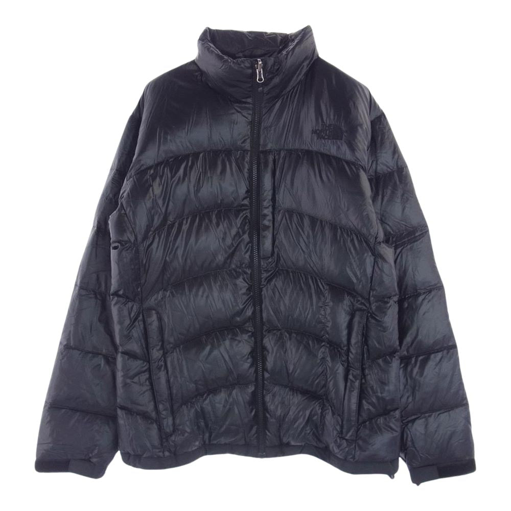 THE NORTH FACE ノースフェイス ND18102 ACONCAGUA JACKET アコンカグア ダウン ジャケット ジップアップ ブラック系 M【中古】
