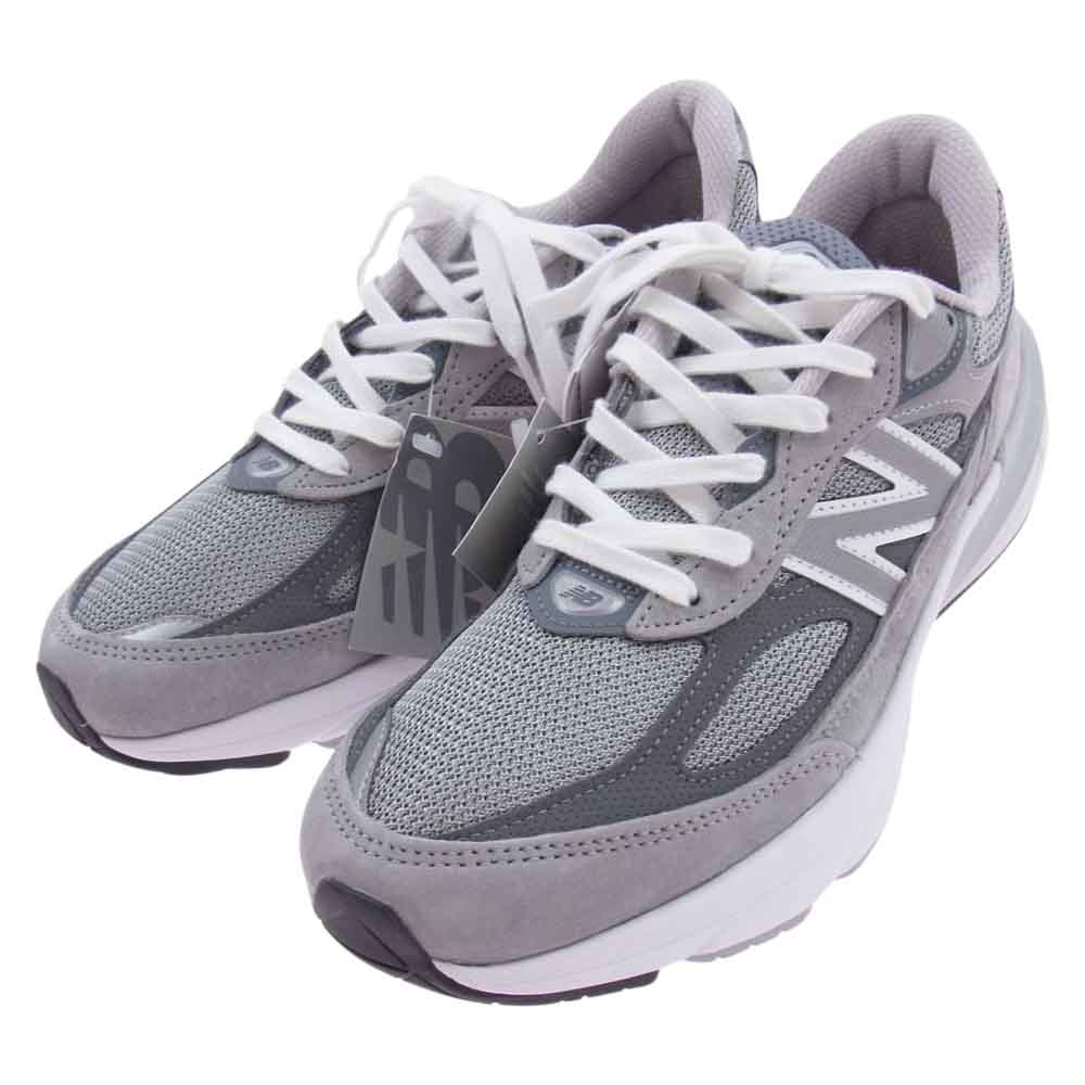 NEW BALANCE ニューバランス M990GL6 ローカット スニーカー グレー系 26cm【新古品】【未使用】【中古】