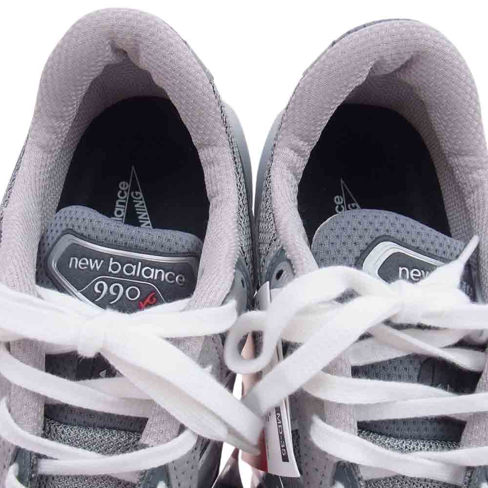 NEW BALANCE ニューバランス M990GL6 ローカット スニーカー グレー系 26cm【新古品】【未使用】【中古】