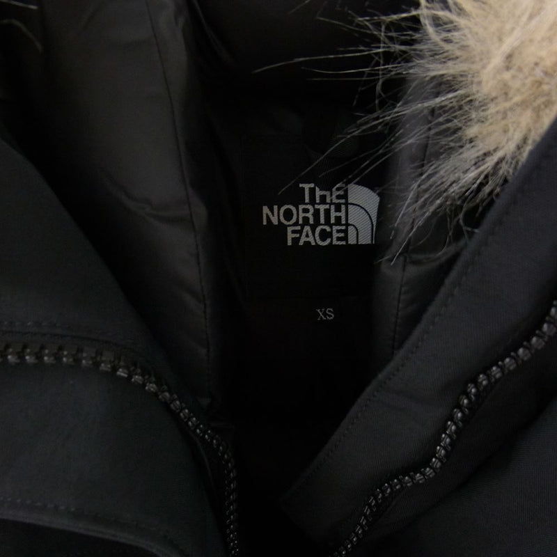 THE NORTH FACE ノースフェイス ND92238 ANTARCTICA PARKA アンタークティカ パーカ フーディー ダウン ジャケット ブラック系 XS【新古品】【未使用】【中古】