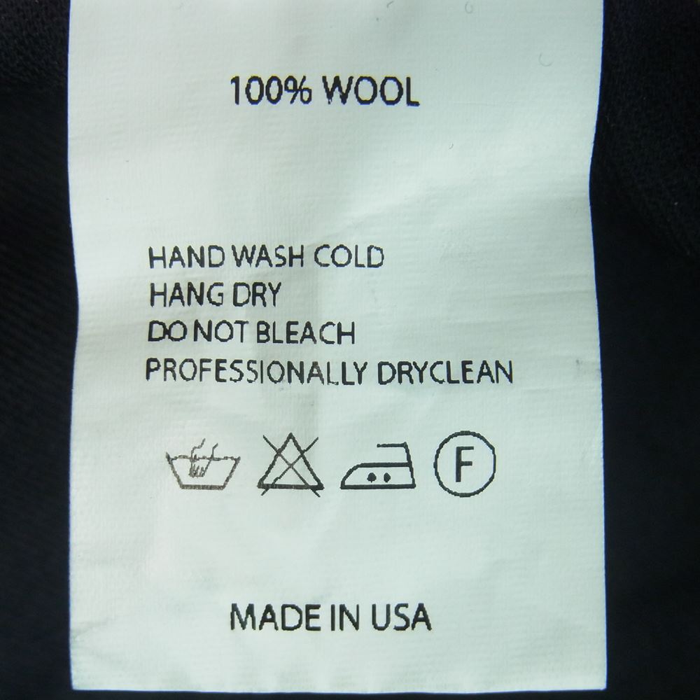 Engineered Garments エンジニアードガーメンツ サイドアジャスター ウール スラックス パンツ ダークネイビー系 28【中古】