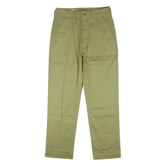 ANATOMICA アナトミカ 530-000-04 S20 コットン テーパード チノ パンツ コットン 日本製 ベージュ系 31【美品】【中古】