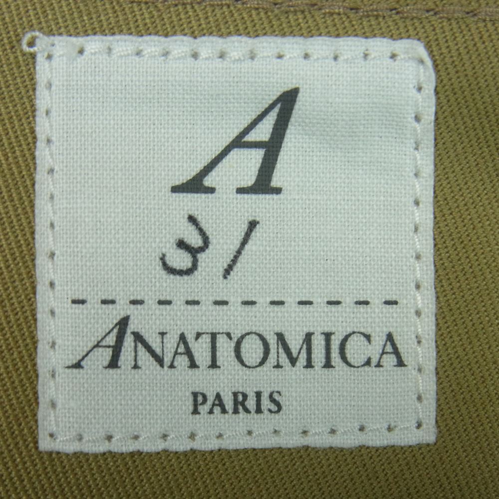 ANATOMICA アナトミカ 530-000-04 S20 コットン テーパード チノ パンツ コットン 日本製 ベージュ系 31【美品】【中古】