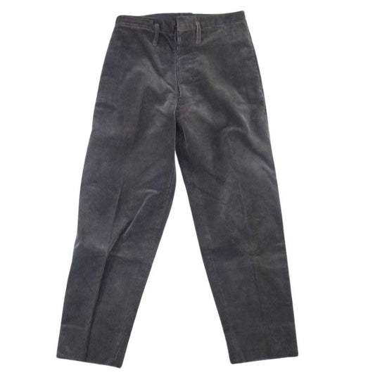 ANATOMICA アナトミカ フランス製 コーデュロイ シンチバック ボタンフライ パンツ カーキ系【中古】