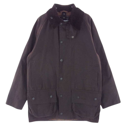 Barbour バブアー イングランド製 BEAUFORT ビューフォート 3ワラント オイルド ハンティングジャケット ダークブラウン系 C34/86CMS【中古】