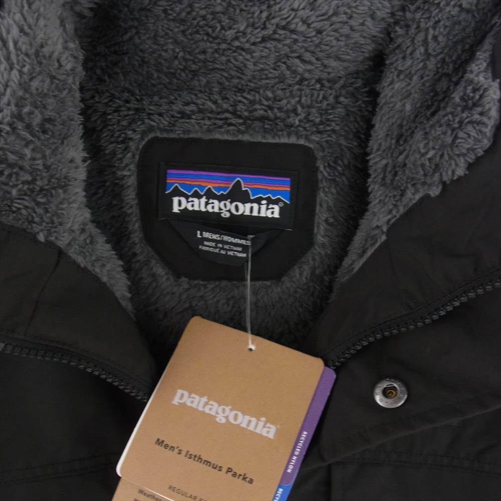 patagonia パタゴニア 19AW 27021 Isthmus Parka イスマス パーカ フーディー  ジャケット ブラック系 L【新古品】【未使用】【中古】