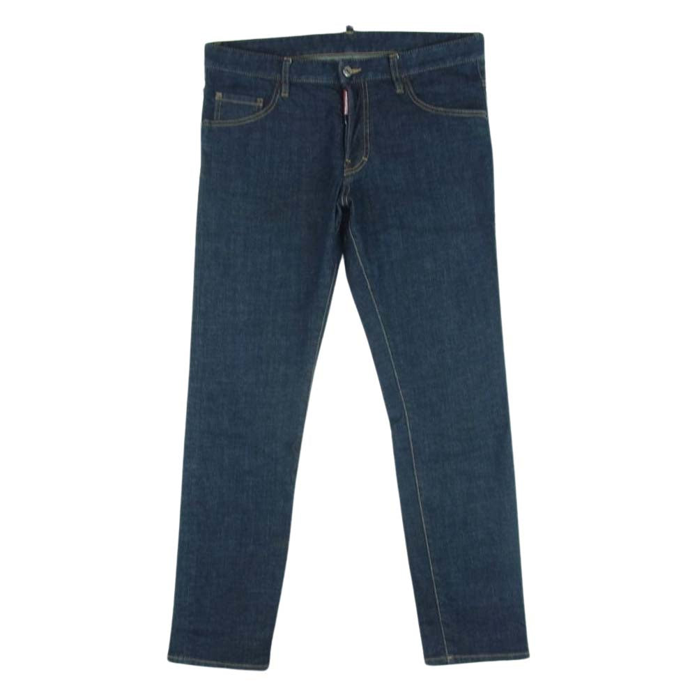 DSQUARED2 ディースクエアード S74LB0563 SKATER JEAN スケーター ジーンズ デニム パンツ インディゴブルー系 50【中古】