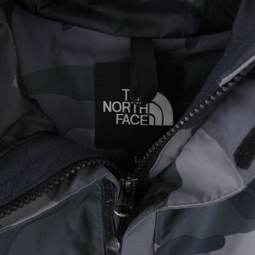 THE NORTH FACE ノースフェイス NP61525 NOVELTY SCOOP JACKET ノベルティー スクープ ジャケット マウンテン パーカー フーディー グレー系 L【中古】