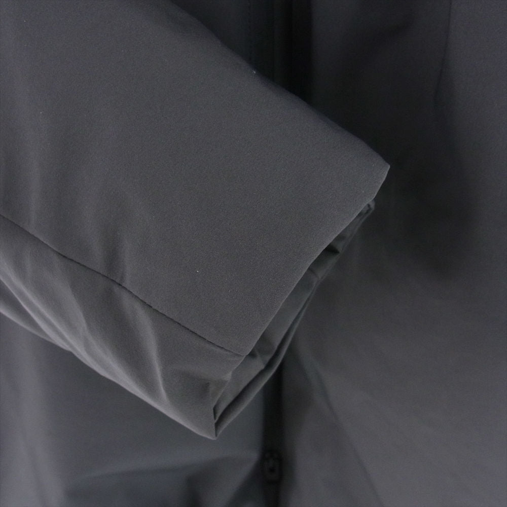 ATTACHMENT アタッチメント AC12-223 3LAYER LIGHT TAFFETA HOODED DOWN COAT 透湿防水 3レイヤー タフタ フーデッド ダウン コート ジャケット グレー系 2【中古】