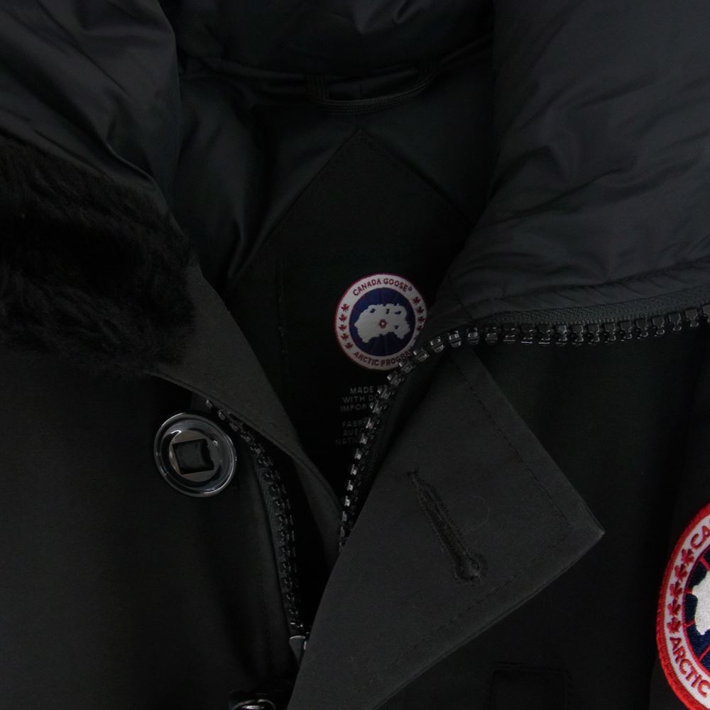 CANADA GOOSE カナダグース 3438JM  サザビータグ JASPER PARKA ジャスパー パーカ ダウン ジャケット ブラック系 M【中古】