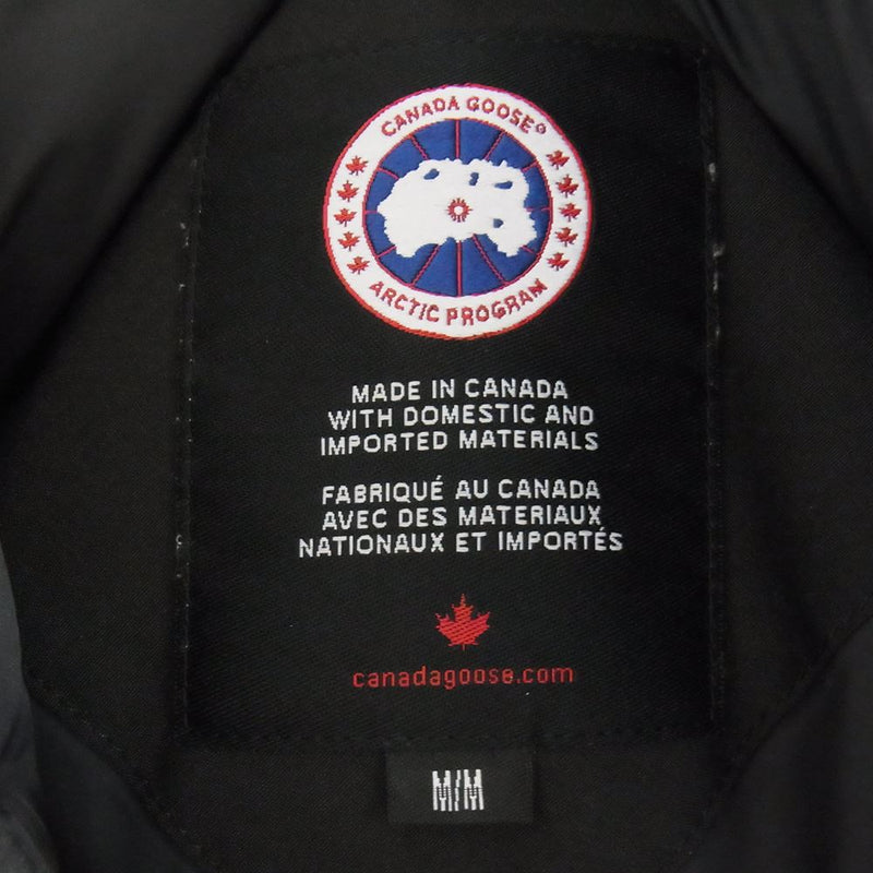 CANADA GOOSE カナダグース 3438JM  サザビータグ JASPER PARKA ジャスパー パーカ ダウン ジャケット ブラック系 M【中古】