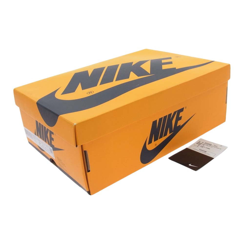 NIKE ナイキ 555088-711 Air Jordan 1 Retro High OG Taxi AJ1 エアジョーダン レトロ ハイ タクシー イエロー系 27.5cm【中古】