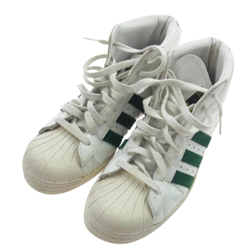 adidas アディダス BB2248 PRO MODEL 80s アディダス プロモデル スニーカー ホワイト系 26.5cm【中古】