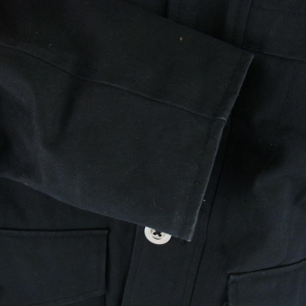 KADOYA カドヤ コットン ジップアップ ジャケット 内キルティング ブラック系 XL【中古】