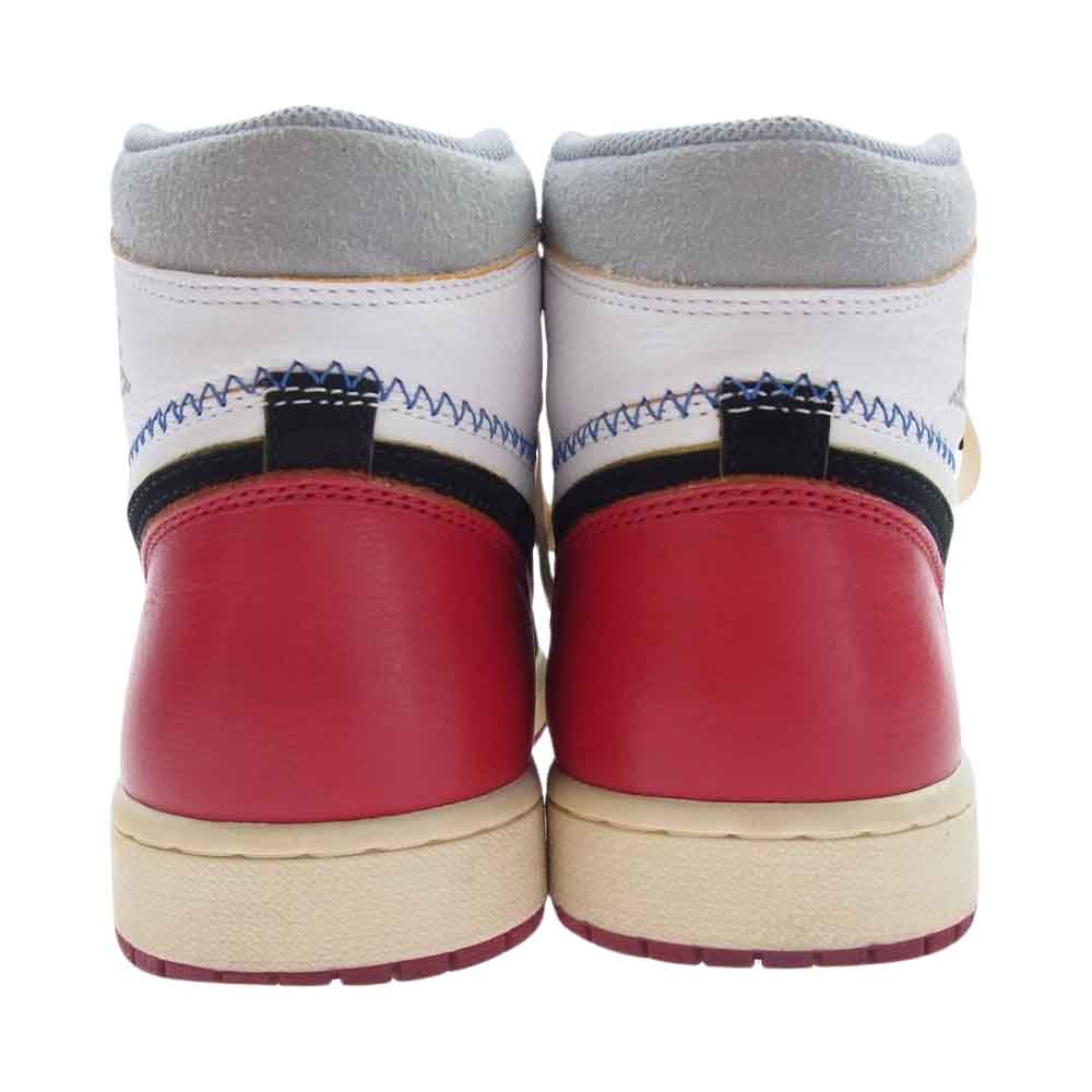 NIKE AIR JORDAN ナイキ ジョーダン BV1300-106 UNION AIR JORDAN 1 RETRO HI NRG ユニオン エアジョーダン1 レトロ ハイカットスニーカー マルチカラー系 27cm【中古】